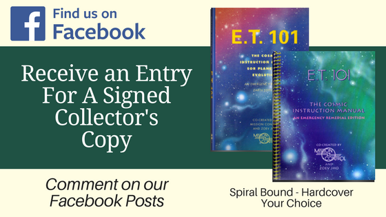 Win A Signed Collector's Edition of ET 101 The Cosmic Instruction Manual